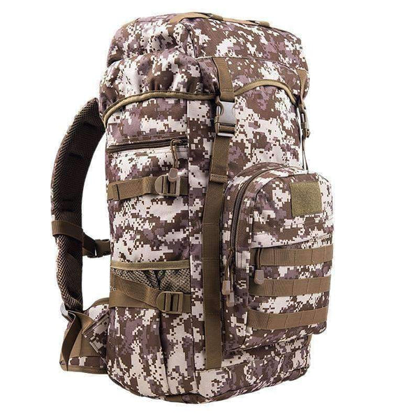 Planet Gates 50L Outdoor Sports Bag Camping Travel Hiking Climbing Pack Multifunction Military Tactical Backpack with MOLLE Bag CWYA85