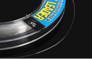 Planet Gates 50M 10LB-50LB 100% Fluoro Carbon Super Bron Shock Leader Line Bass Lure Fishing Line Wear Resisting  Linha De Pesca