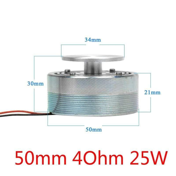 Planet Gates 50mm 4Ohm 25W Audio Portable Speakers 25W/20W 4 Ohm/8 Ohm 44/50MM Full Range Vibration Speaker Altavoz Portatil Resonance Bass Speaker