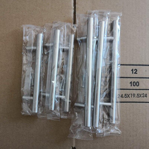50mm-500mm Stainless Steel Kitchen Door Cabinet T Bar Handle Pull Knob Cabinet Knobs Furniture Handle Cupboard Drawer Handle