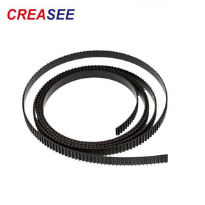 Planet Gates 50mm CREASEE Synchronous Bel For 3D Printer Black Rubber 2GT 6mm Timing Belt X Y Axis Belt for Printer  50mm 100mm Printer 3dParts