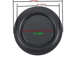 Rubber Bass Radiator Passive Radiator Speaker Woofer Vibration Membrane 30.5MM 40MM 50MM 75MM 85MM NEW 2PCS