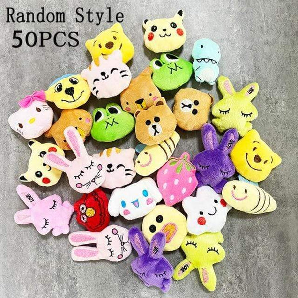 Planet Gates 50PC Ramdom Style / China 30PC Mini 6 * 4CM Small Soft Stuffed Animal Plush Toy Doll vending machine Toy Rabbit Bear frog Small Toys Baby kids Gifts