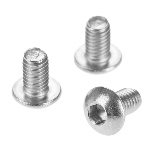 50Pc Stainless Steel Screws Hex Socket Round Head M3 Screw Bolt Furniture Fastener M3*4mm/5mm/10mm/12mm/14mm/16mm/20mm/30mm