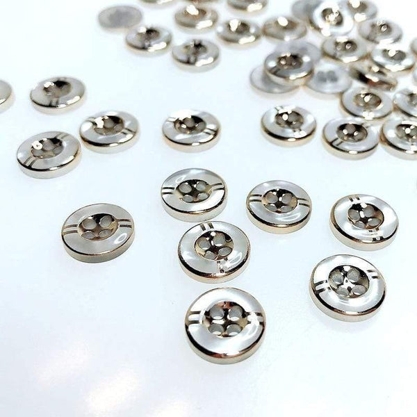 Planet Gates 50pcs/100pcs/200pcs 11mm 4 Holes Resin Buttons Shirt  Apparel Sewing Accessories DIY Crafts