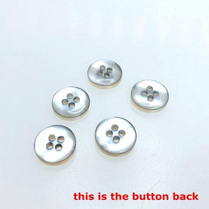 Planet Gates 50pcs/100pcs/200pcs 11mm 4 Holes Resin Buttons Shirt  Apparel Sewing Accessories DIY Crafts