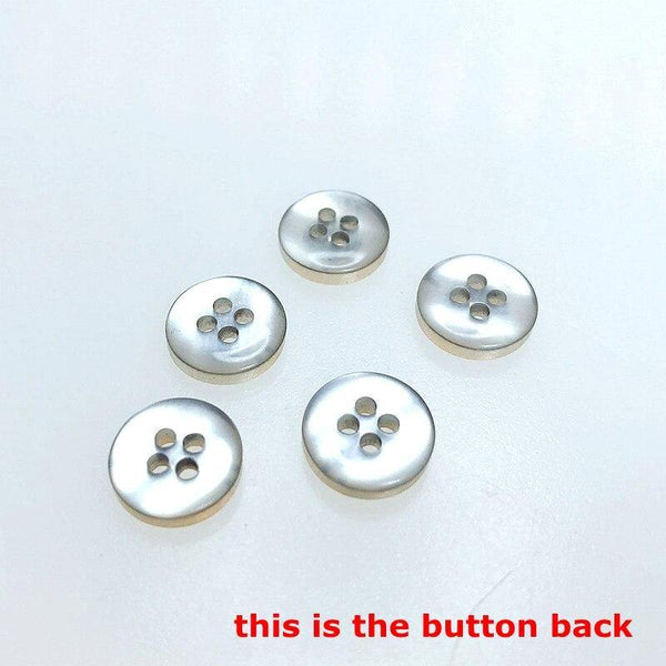 Planet Gates 50pcs/100pcs/200pcs 11mm 4 Holes Resin Buttons Shirt  Apparel Sewing Accessories DIY Crafts