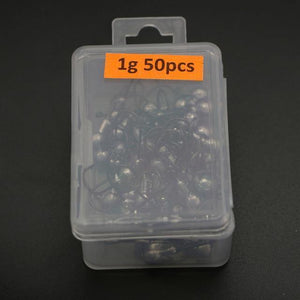 Planet Gates 50pcs 1g 50pcs Jig Head Fishhooks Carbon Steel Fishing Hook 1-20g Lead Jig Hooks For Soft Lure Fishing Accessories YG24
