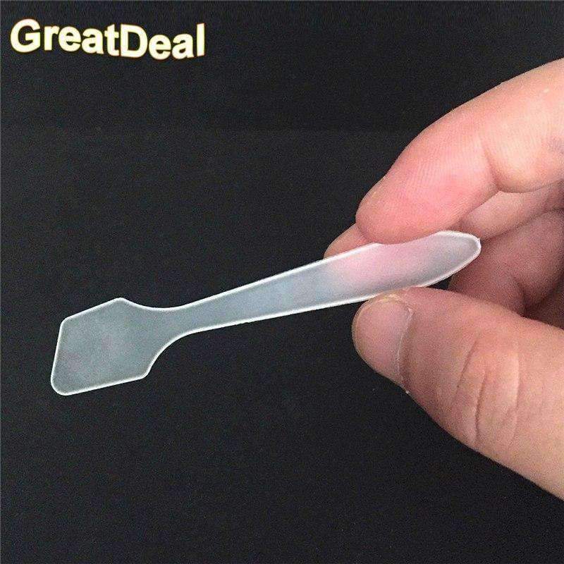 Planet Gates 50 szt. Mini skrobak do radiatora, pasta termoprzewodząca, skrobak do krzemu, produkcja komputerów, laptopów, procesorów, narzędzia do naprawy komputerów HY50