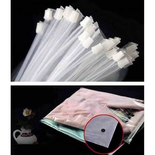 Planet Gates 50pcs Big Transparent Clothing Plastic packing bags 12C Reusable Zipper lock Clear Clothing courier bag 50x60cm clothes supplies