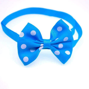 Planet Gates 50pcs Dog pet Neck Accessories Dot Designs Pet Cat Bows Bowties Puppy Pet Ribbon Bow tie Cute Pet Grooming Products