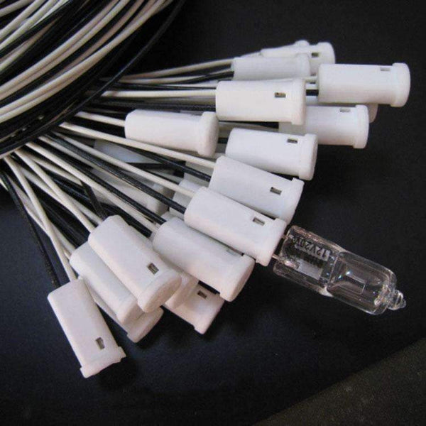 Planet Gates 50pcs High quality 50CM Crystal lamp holder lamp holder socket  G4 led / G4 / bulb plug, 12V 10-20W lighting accessories