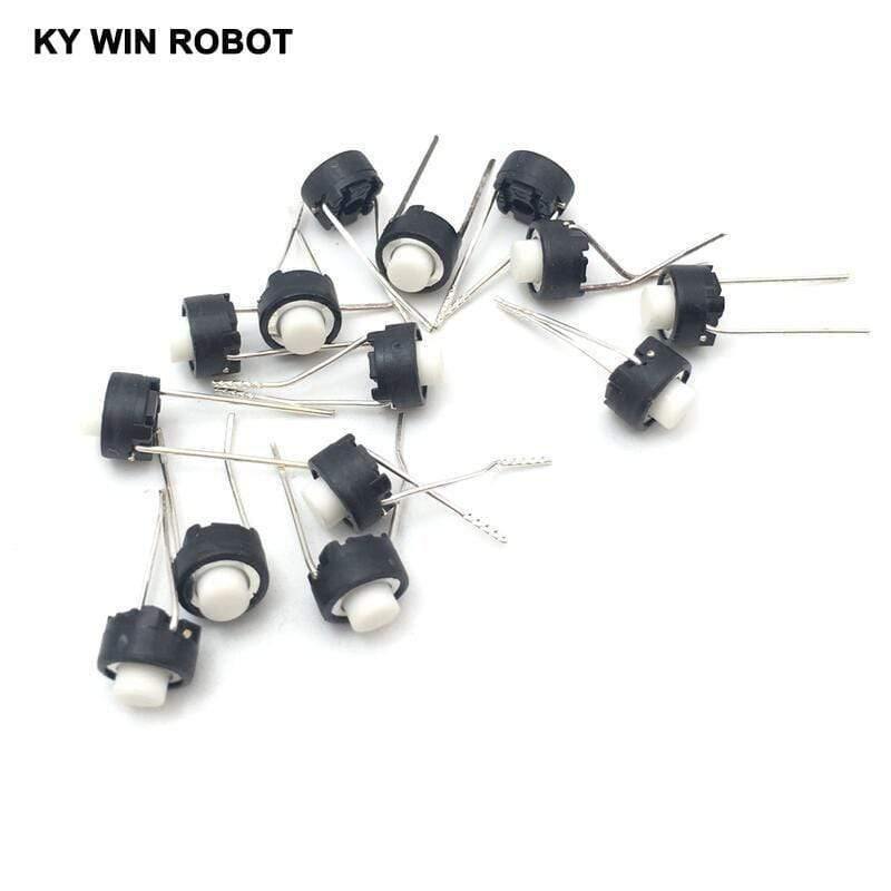 Planet Gates 50pcs Japan Alps SKRGAED010 ALPS Tact Switch 6 * 6 * 5 Button Feet Grow