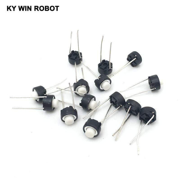 Planet Gates 50pcs Japan Alps SKRGAED010 ALPS Tact Switch 6 * 6 * 5 Button Feet Grow