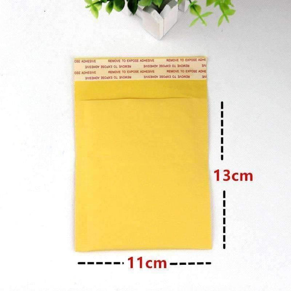 Planet Gates 50PCS/lot 110*130mm Kraft Paper Bubble Envelopes Bags Mailers Padded Shipping Envelope With Bubble Mailing Bag Business Supplies