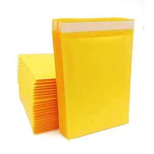 Planet Gates 50PCS/lot 140*160mm Kraft Paper Bubble Envelopes Bags Mailers Padded Shipping Envelope With Bubble Mailing Bag Business Supplies