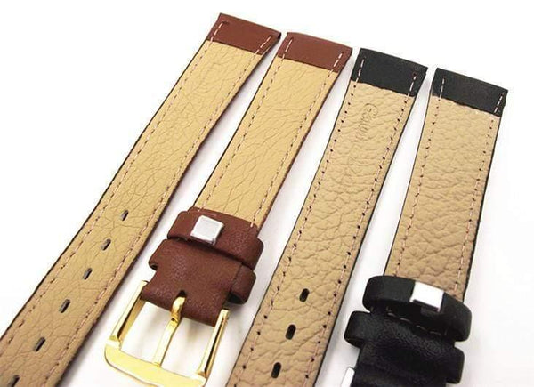 Planet Gates 50PCS/lot 18mm genuine leather watch band watch strap watch parts black and brown color - 091203