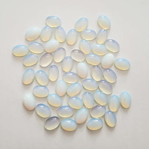 Planet Gates 50pcs/lot 2018 Fashion TOP quality reiki opal stones Oval CAB CABOCHON beads 10x14mm for jewelry making free shipping