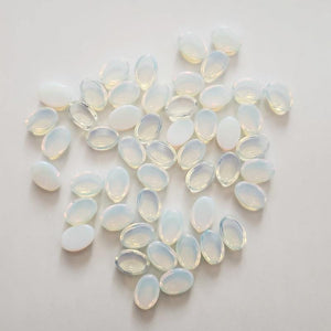 Planet Gates 50pcs/lot 2018 Fashion TOP quality reiki opal stones Oval CAB CABOCHON beads 10x14mm for jewelry making free shipping