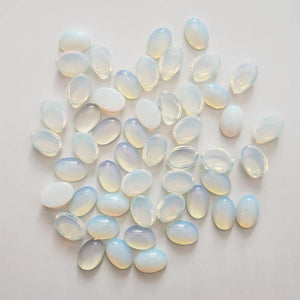 Planet Gates 50pcs/lot 2018 Fashion TOP quality reiki opal stones Oval CAB CABOCHON beads 10x14mm for jewelry making free shipping