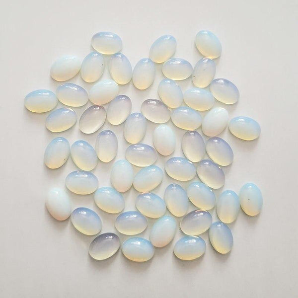Planet Gates 50pcs/lot 2018 Fashion TOP quality reiki opal stones Oval CAB CABOCHON beads 10x14mm for jewelry making free shipping