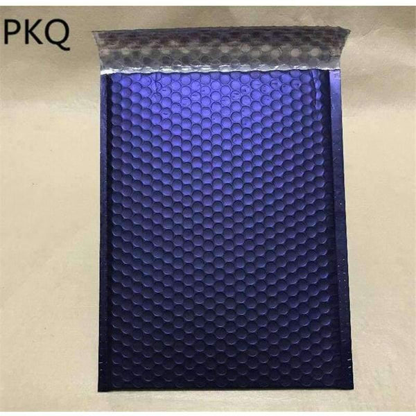Planet Gates 50pcs/lot Dark Blue Foil Envelopes Bags Mailers Padded Shipping Envelope With Bubble Mailing Bag Business Supplies