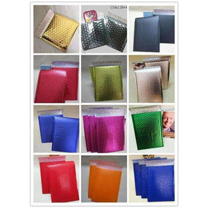 Planet Gates 50pcs/lot Dark Blue Foil Envelopes Bags Mailers Padded Shipping Envelope With Bubble Mailing Bag Business Supplies