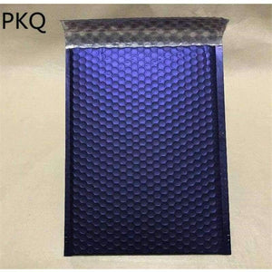 Planet Gates 50pcs/lot Dark Blue Foil Envelopes Bags Mailers Padded Shipping Envelope With Bubble Mailing Bag Business Supplies