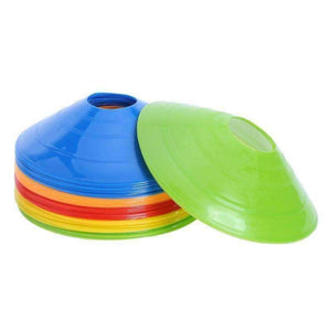 Planet Gates 50pcs/lot Football Training Cones Marker Discs Soccer High Quality Sports Saucer Entertainment Sport Soccer Training Accessories