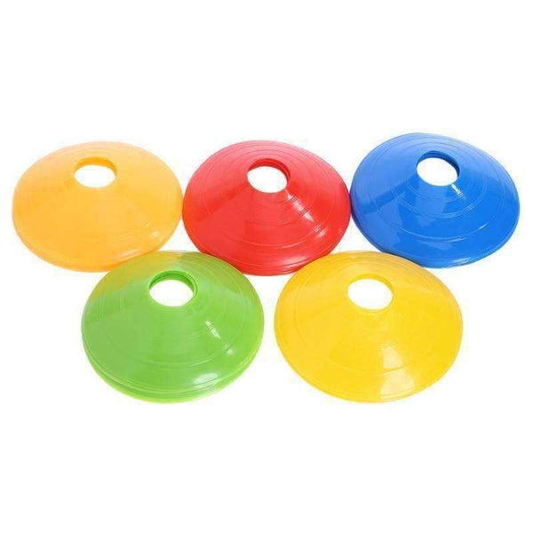 Planet Gates 50pcs/lot Football Training Cones Marker Discs Soccer High Quality Sports Saucer Entertainment Sport Soccer Training Accessories