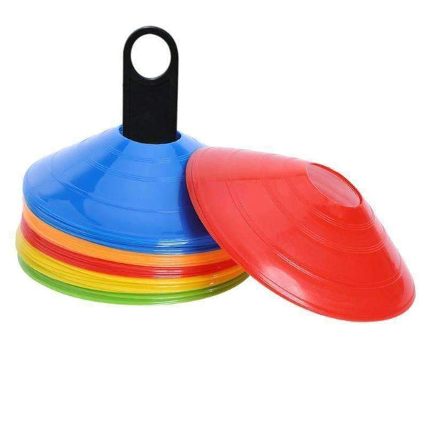 Planet Gates 50pcs/lot Football Training Cones Marker Discs Soccer High Quality Sports Saucer Entertainment Sport Soccer Training Accessories