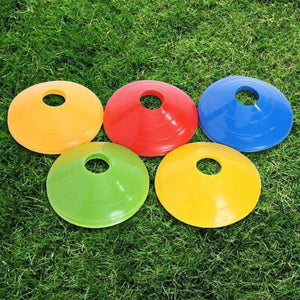 Planet Gates 50pcs/lot Football Training Cones Marker Discs Soccer High Quality Sports Saucer Entertainment Sport Soccer Training Accessories