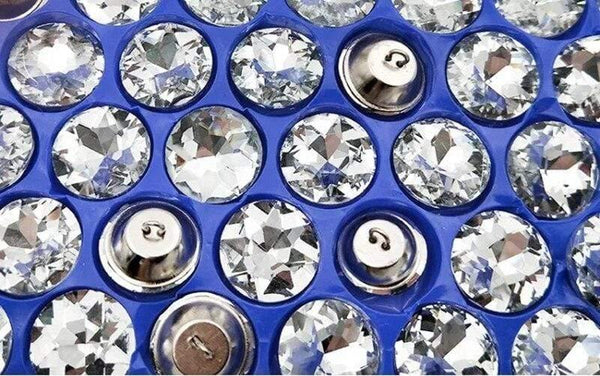 Planet Gates 50pcs/lot High-grade Crystal Gemstone Buttons Sewing Buttons For Sofa Headboard Shirt Glass Buttons For Garments 18/20/25/30mm