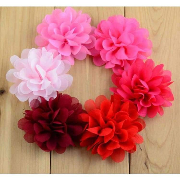 Planet Gates 50pcs/lot New Arrival Mix 30 Colors Pet Dog Hair Bows Flower Style Pet Dog Hair Clip Dog Hair Cute Grooming Product