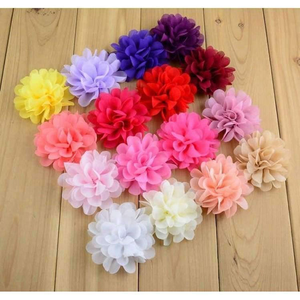 Planet Gates 50pcs/lot New Arrival Mix 30 Colors Pet Dog Hair Bows Flower Style Pet Dog Hair Clip Dog Hair Cute Grooming Product
