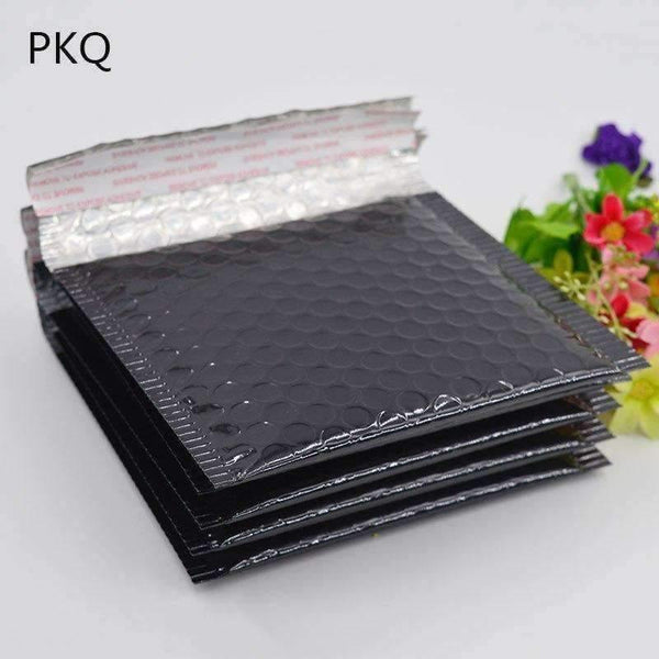 Planet Gates 50PCS/lot Small 15*13cm gold Bubble Envelopes Bag,red Mailers Padded Shipping Envelope With Bubble Mailing Bag Business Supplies