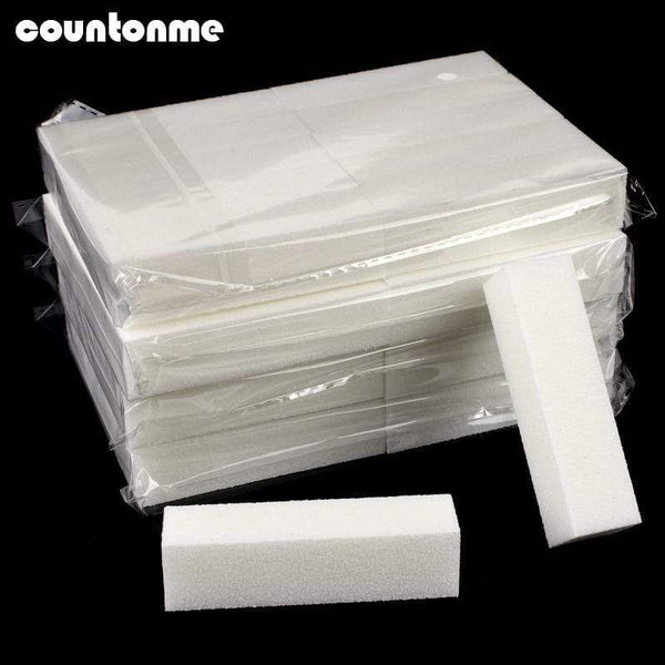 Planet Gates 50Pcs/lot Sponge Sanding Buffer Nail File Grinding Polishing For UV Gel Nail Polish Nail Art Manicure Pedicure Nail Salon Tools