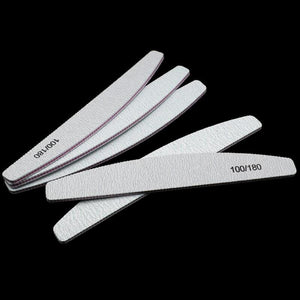 Planet Gates 50Pcs Nail Art Files 100/180 Nails Accessoires Gel Nail Polish Polishing Pedicure Manicure Buffers Nail Care Tools lime a ongle