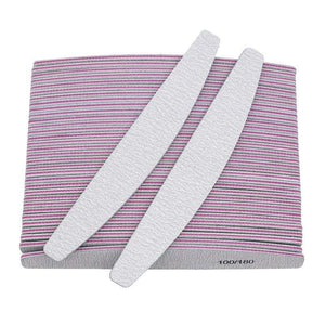 Planet Gates 50Pcs Nail Art Files 100/180 Nails Accessoires Gel Nail Polish Polishing Pedicure Manicure Buffers Nail Care Tools lime a ongle