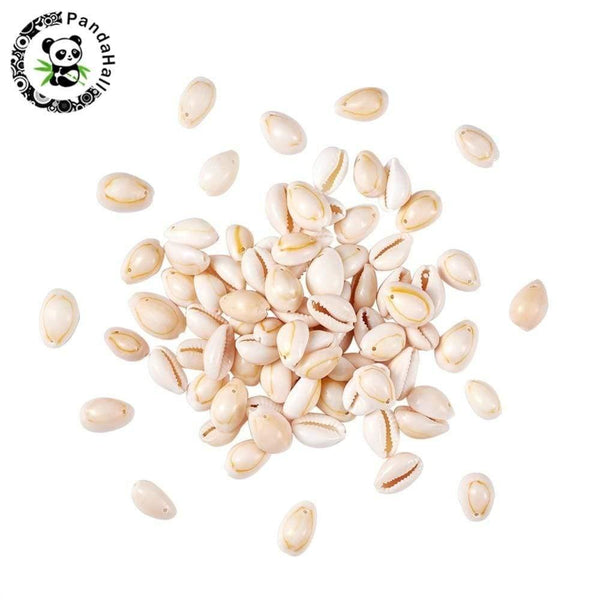 Planet Gates 50pcs Natural Shell Beads White for Women Ladies fashion jewelry Bracelet Necklace Earring DIY Making Gift for Friends f85