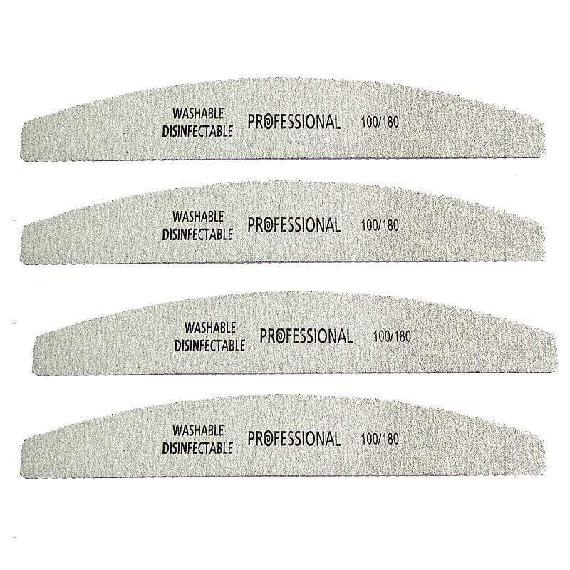 Planet Gates 50pcs Professional Nail Files 100/180 Sandpaper Buffing File Polish Unha Limas Manicure Ongle Pilnik do paznokci Tool Shine