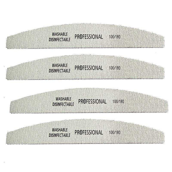 Planet Gates 50pcs Professional Nail Files 100/180 Sandpaper Buffing File Polish Unha Limas Manicure Ongle Pilnik do paznokci Tool Shine