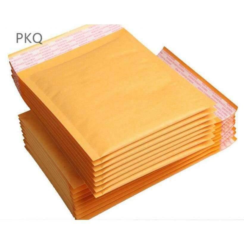 Planet Gates 50pcs,Yellow Kraft Paper Bubble Envelopes Bags Small Mailers Padded Shipping Envelope With Bubble Mailing Bag Business Supplies