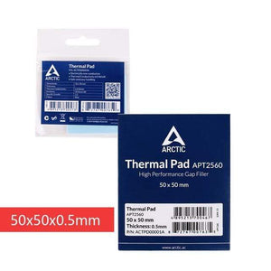 Planet Gates 50x50x0.5mm AC Original Heat Dissipation Silicone Pad CPU/GPU Graphics Card Thermal Pad Motherboard Silicone Grease Pad Thermal pad