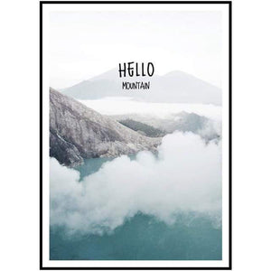 Simple Paint By Numbers Landscape Painting Beach Vacation Poster Print Letter Canvas Painting Picture Home Wall Art Decoration