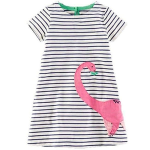 Planet Gates 51 / 2T Baby Girls Dress Summer Unicorn Costume for Kids Clothing  Children Party Dresses for Girls Clothes Princess Flamingo Dress