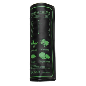 Planet Gates 51.5x25.5cm Home Garden Seedling Heat Mat Waterproof Plant Seed Germination Hydroponic Heat Pad Garden Supplies 17.5W