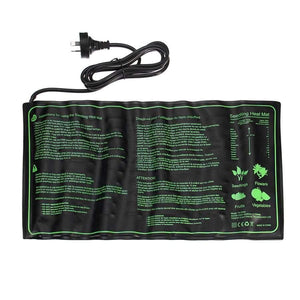 Planet Gates 51.5x25.5cm Home Garden Seedling Heat Mat Waterproof Plant Seed Germination Hydroponic Heat Pad Garden Supplies 17.5W