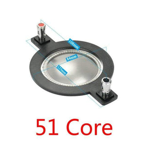 Planet Gates 51 core AIYIMA 2Pcs Audio Tweeter Driver Speakers Professional Titanium Film 25/34/44/51 Core Treble Voice Coil DIY Speakers Accessory