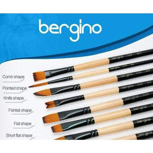 Planet Gates 510 5Pcs Artist Paint brushes Set For Oil Acrylic Watercolor Gouache Painting Brush Art Supplies